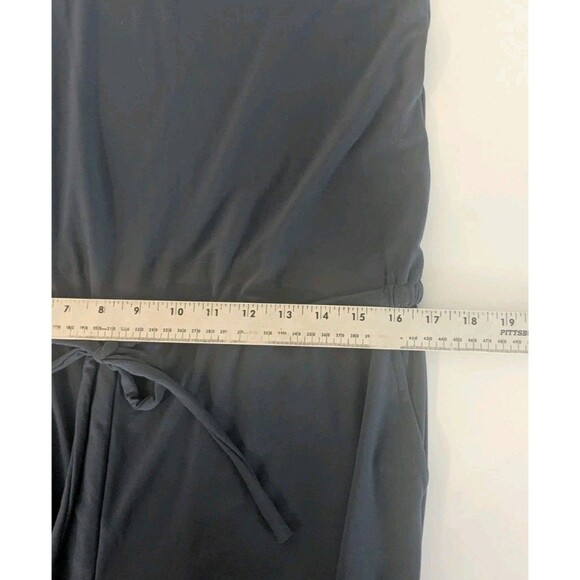 Lauren Ralph Lauren Navy Sleeveless Jumpsuit Romper Size Large Classy - Picture 7 of 9